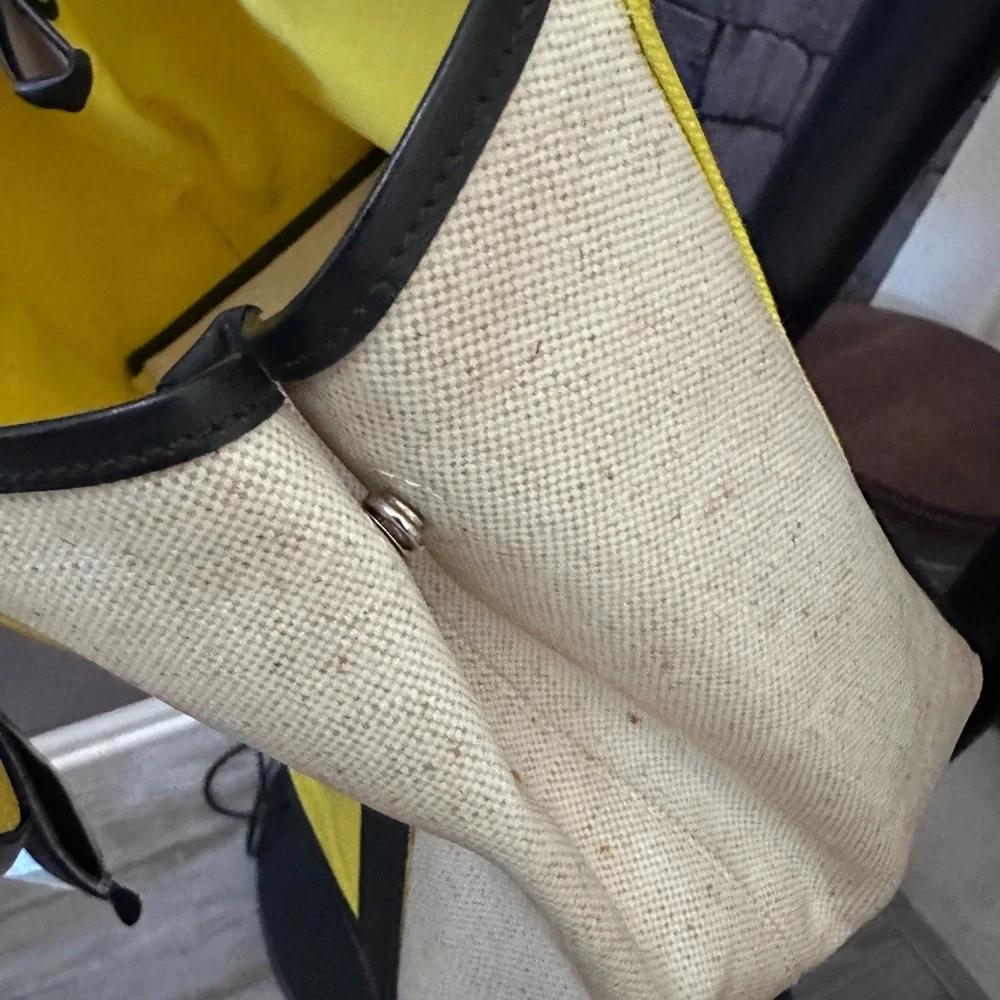 Balenciaga Beige and Yellow Tote - Picture 6 of 16
